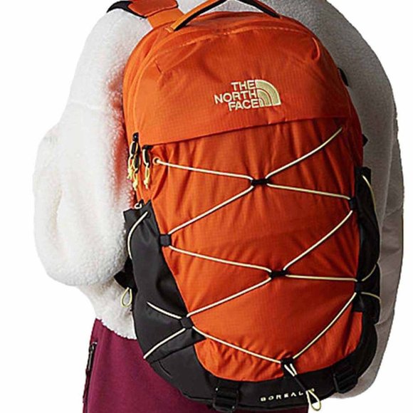 The North Face Orange and Black Daypack Backpack main image 13